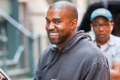 Kanye West clothes shopping in New York City